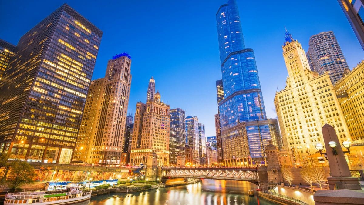 Chicago, Illinois, USA Cityscape