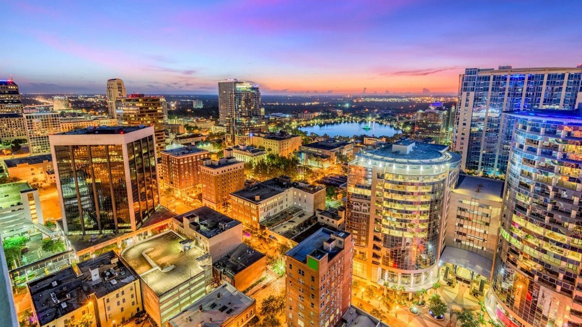 Orlando Florida Cityscape