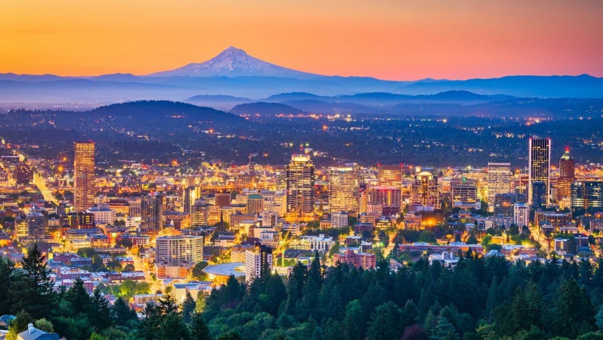 Portland, Oregon, USA Skyline